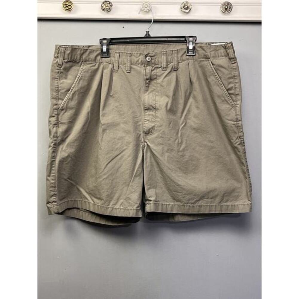 Wrangler Shorts Men 44 Utility Khaki Pockets Outdoor Hiking Camp Dad